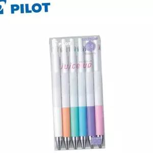 파이롯트 쥬스 업 0.4 롯트 젤 펜 다꾸용 중성 0.4mm 6색 세트 필기구 학용품04MM 젤펜 04파스텔 컬러 6세