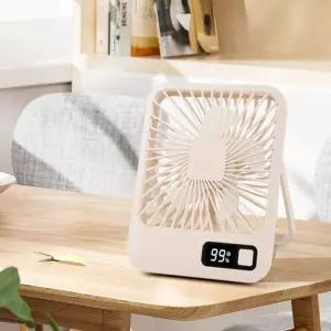 KC인증 탁상용선풍기 사무실 자연풍 무소음 5단무선휴대용 냉각용 손선풍기 미니 핸디형 캠핑용 용선풍기