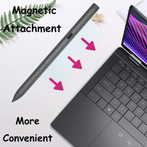 PN7522W 충전 액티브 펜 스타일러스 Dell Latitude 5350 2in 1 7320 XPS 13 9315용 4096 레벨 압력 감도