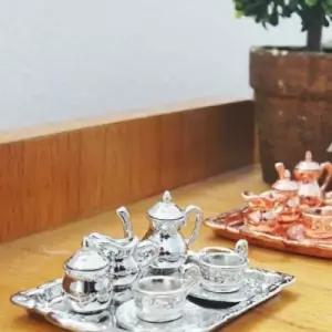 신주 미니어처 찻잔세트빈티지소품 하우스 장식 앤틱스타일 모던엔 주방인테리어 집들이선물 카페 셀프돌상