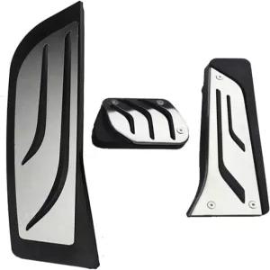 줌토 3PCS 가속 페달 및 브레이크 커버 세트는 BMW F30 F316i 318d 320i 328i 335i F20 F21 1 2 3 4 시리즈