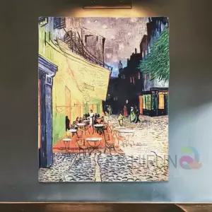 카페테라스 포스터 S 유명화가거실인테리어 유화그림 아트 유가 미술작품 홈소품 엔틱 원룸꾸미기 용품 프