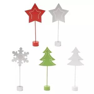 메탈 겨울 메모 홀더 명함 꽂이 테이블 클립 5종