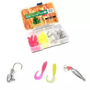 루어낚시 스푼 웜 지그헤드 태클박스 채비세트미끼 용품 배스