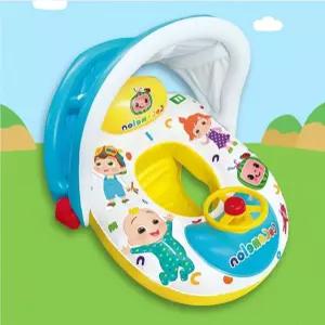 5개월아기 그늘막수영튜브 자동차보행기 목욕놀이