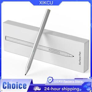마이크로소프트 서피스용 스타일러스 펜 4096 압력 감지 지우개 버튼 프로 11/10/9/8/7/7/6/5 호환