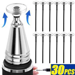 30/20/10/2개세트 교체 스타일러스 펜 디스크 펜촉 공용 터치 태블릿 팁 전화 PC 용량 성