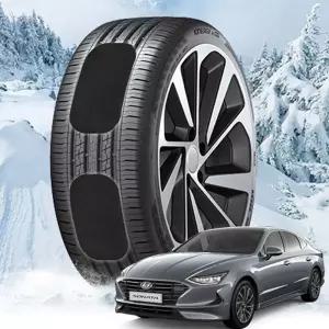 쏘나타 DN8 붙이는 스노우체인 캐치우레탄 타이어 패치 스파이더 이지링 자동차 차량 작물