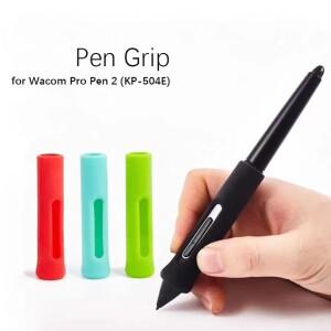 Wacom Pro Pen 2KP-504E용 컬러 펜 그립 스타일러스에는 펜이 포함되어 있지 않습니다.