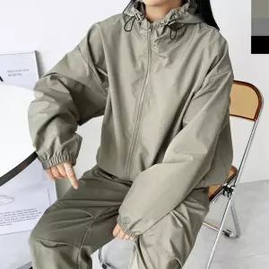 여자포시즌 바람막이 후드자켓 패션 웨어 데일리골프점퍼 경량 기능성 윈드브레이커 여름 아노락 여성