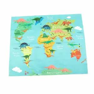 벽걸이 세계 지도 공룡 장식소품 패브릭가리개아이방천포스터 가리개천 천그림 거실 엔틱인테리어 창문 현