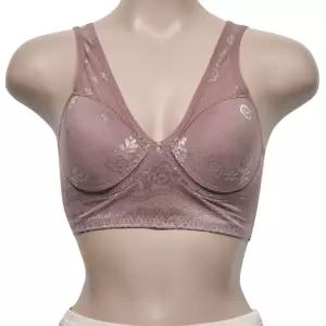 여성 노와이어 런닝형 B컵 브라 플라워패턴 나시 민소매브래지어 이어 스포츠추천 운동복탑 편한 와이어리