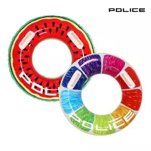 손잡이 튜브 성인 어린이 물놀이용품 수박튜브 물놀이 오렌지 어린이용 원형 칼라 컬러 여름 인쇄