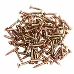 3.5mm 나사못 1000개 천연 목재 피스드릴 세트 목공 가구철물 목재용 둥근머리 목공용 석고보드용 스텐