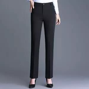 여성 면접 정장 바지 와이드 팬츠 오피스룩 출근 편안한 스타일비즈니스 여름 면접복 여자 슬림핏 코디 캐