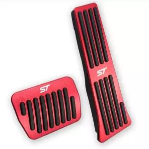 LEXLEY 2PCS 미끄럼 방지 알루미늄 브레이크 페달 패드 포드 익스플로러 2020