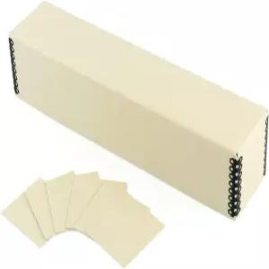 골든 스테이트 아트 아카이브 슬라이드 보관 케이스 무산 금속 엣지 파일 박스 최대 140장의 필름 매장