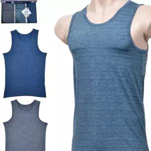 편안하고 감각적인 스트라이프 남성 런닝 3매입나시 민소매 나시티 남자 이너 러닝