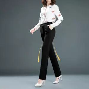 여성 정장 바지 와이드 팬츠 면접 복장 하객룩 스타일출근 여름오피스 슬림핏 여자의상 비즈니스 캐주얼 세