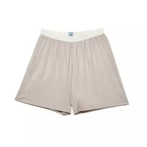 인견 통기성 여성 사각 트렁크팬티 - 베이지 홈웨어속옷 여자 웨어 신축성 속바지