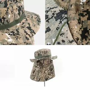 넥커버 정글 모자 버킷 등산벙거지사파리 남성 등산용 아웃도어 단체 등산모 캠핑햇