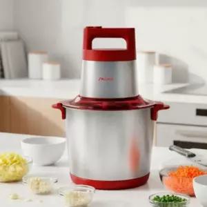 ( )업소용 스텐 파워 다지기 대용량 물 세척 믹서기 6L