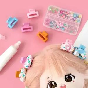 [콩심팥심]데코덴 헤어핀 꾸미기 사무용품