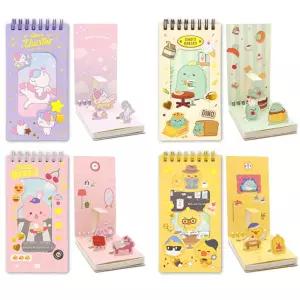 레이지스타 팝업 기자수첩 (8개)포켓 칼라 귀여운 미니단어장 다꾸선물 캐릭터 스프링