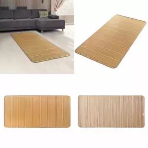 쿨 대자리 100x190cm 여름 침대돗 대나무카페트 거실 실내 1인용 러그 매트 패드