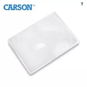 카슨 페이지돋보기 2배 DM-21휴대용확대경 휴대용 손돋보기 잡이 관찰 어린이