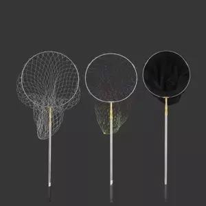 3단 그물망 물고기 민물 바다 뜰채 낚시 1.5m 대형 낚시뜰채 원형뜰채 물고기잡는뜰채