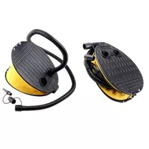 ( )휴대용 대용량 공기주입 발 펌프 저소음 풍선 에어베드 보트 유아 수영장 발펌프