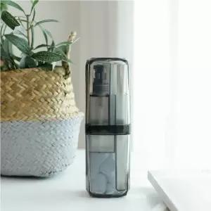 여행용 리필 용기세트 휴대용 다용도수납 펌프 빗 양치컵 타월 편리한 파우치 소품케이스