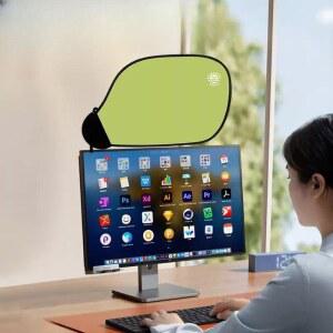 사무실 컴퓨터 햇빛가리개 가림막 자유형 실내 햇빛가리개 곡선 블라인드 형광등 자외선