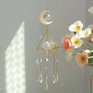 봄빛 크리스탈 썬캐쳐 인테리어 모빌 풍경 소품 장식품 썬쳐