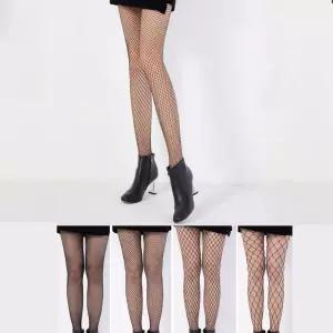 여성 망사스타킹 3개 이벤트 팬티 스타킹 여름 가을 봄스타킹 패션 속옷 중망 블랙