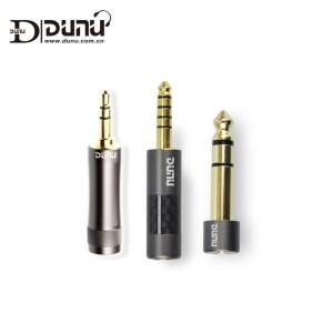 Dunu 오디오 컨버터 어댑터 이어폰 플러그 3.5mm 4.4mm 밸런스드 수-2.5mm TRRS 암 6.35-3.5