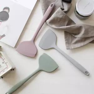 실리콘 넓은 주걱 주방 도구 요리 뒤지개 활용뒤집개 용뒤집개 조리용 생선 구이 용뒤지개 생선용 기구