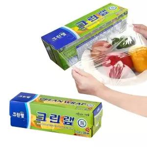 [골드스마일]주방랩 포장비닐 식품포장재 위생비닐랩 30m폭15cm