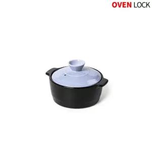 오븐락 컬러 내열 뚝배기 소 퍼플찜 냄비 찌개 계란 도자