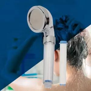 클린필터링 샤워기 기능성 헤드 수압 녹물 염소욕실 화장실 수도 제거 정수 제거용