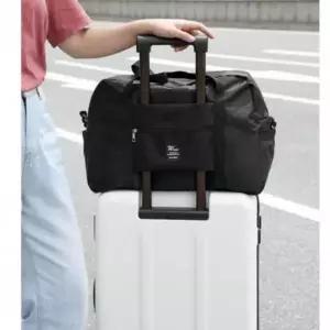 기내용 폴딩 보조가방 여행용 캐리어 결합 보스턴백 원컬러