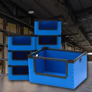 물류창고박스 중 이삿짐 단프라 택배 상자 정리함단 이사 PP 대형 이사용 포장 파는곳 피피 플라스틱 골판