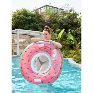 야외 수상 에어 침대 성인용 튜브 접이식 놀이 리클라이너 물놀이 매트 휴식용 베드