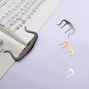 페이퍼 글립 음표집게 홀더 피아노 고정용 악보 집게 악보집게 악보클립 악보고정 연주자
