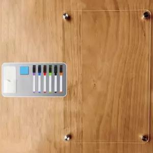 반리코 화이트보드 기본펜지우개 이동식사무실화이트 계획 달력판 행사용 현황 아크릴 투명