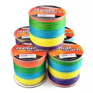 5색 4합사줄 바다 원줄 PE 라인 갈치 문어 루어 에깅 지깅 대용량 300M 합사