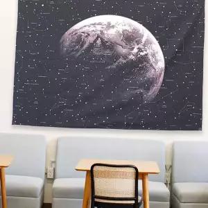 대형 별하늘 거실 패브릭 침실 포스터 액자 L포스터 제작 인테리어