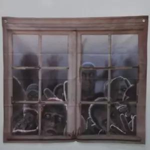 할로윈좀비벽장식 파티용품 공포체험 소품 커튼 데이 분위기연출