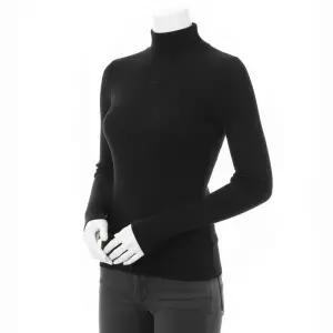 쿠레주 COURREGES 솔라 라이트 모크넥 립 니트 스웨터 124MPU128FI0049 9999